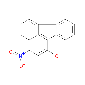1-Fluoranthenol,3-nitro-