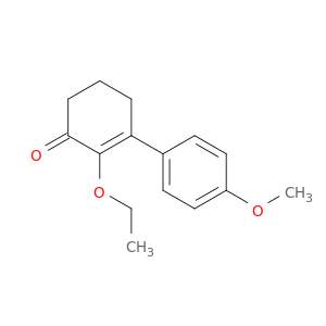 2-Cyclohexen-1-one, 2-ethoxy-3-(4-methoxyphenyl)-