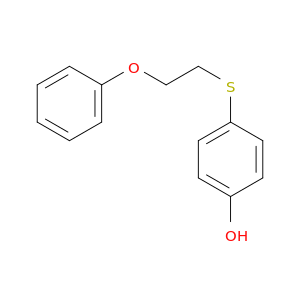 Phenol, 4-[(2-phenoxyethyl)thio]-