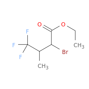 ETHYL 2-BROMO-3-METHYL-4,4,4-TRIFLUOROBUTYRATE