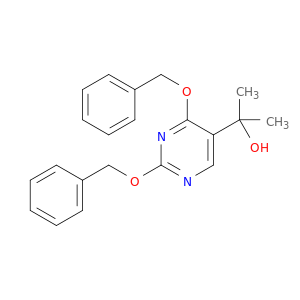 α,α-二甲基-2,4-双(苯甲甲氧基)-5-嘧啶蛋白甲醇