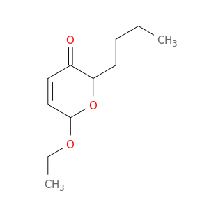 2H-Pyran-3(6H)-one, 2-butyl-6-ethoxy-