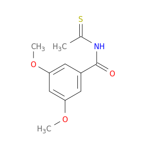 Benzamide, 3,5-dimethoxy-N-(1-thioxoethyl)-