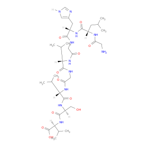 L-Valine, glycyl-L-leucyl-L-histidylglycyl-L-valylglycyl-L-valyl-L-seryl-