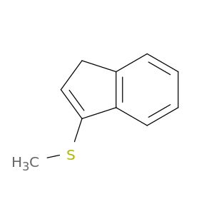 1H-Indene, 3-(methylthio)-