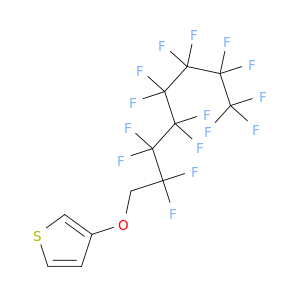 Thiophene, 3-[(2,2,3,3,4,4,5,5,6,6,7,7,8,8,8-pentadecafluorooctyl)oxy]-