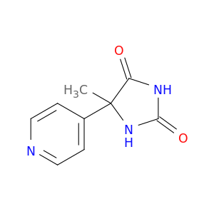 5-Methyl-5-(pyridin-4-yl)imidazolidine-2,4-dione