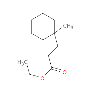 Cyclohexanepropanoic acid, 1-methyl-, ethyl ester