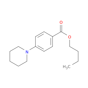 Benzoic acid, 4-(1-piperidinyl)-, butyl ester