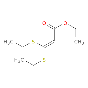 2-Propenoic acid, 3,3-bis(ethylthio)-, ethyl ester