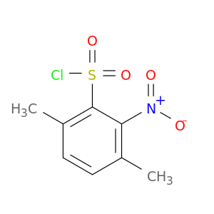 3,6-Dimethyl-2-nitrobenzene-1-sulfonyl chloride