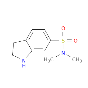 N,N-Dimethyl-2,3-dihydro-1H-indole-6-sulfonamide