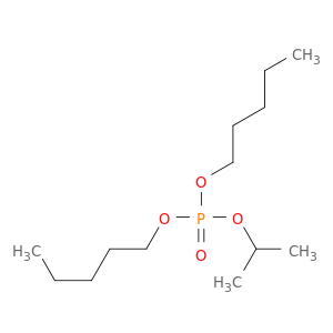 Phosphoric acid, 1-methylethyl dipentyl ester