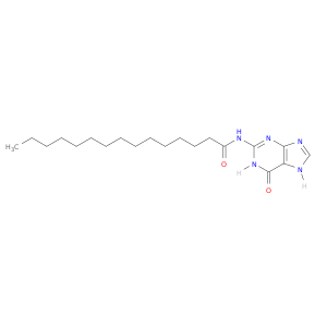 Pentadecanamide, N-(6,7-dihydro-6-oxo-1H-purin-2-yl)-