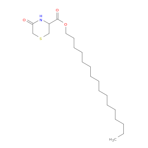 3-Thiomorpholinecarboxylic acid, 5-oxo-, hexadecyl ester
