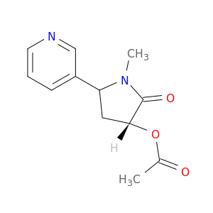 (3'R,5'S)-3'-Hydroxycotinine Acetate
