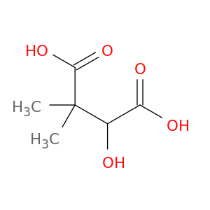 Butanedioic acid, 3-hydroxy-2,2-dimethyl-