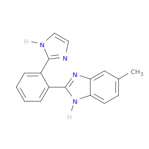 1H-Benzimidazole, 2-[2-(1H-imidazol-2-yl)phenyl]-5-methyl-