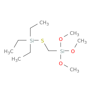 2-Oxa-5-thia-3,6-disilaoctane, 6,6-diethyl-3,3-dimethoxy-