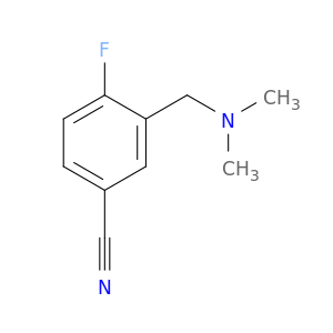 3-[(Dimethylamino)methyl]-4-fluorobenzonitrile
