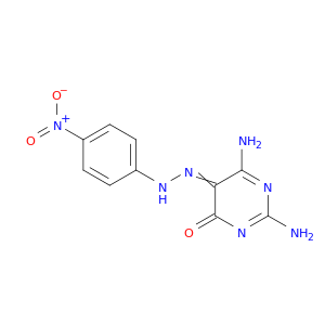 2,6-diamino-5-[(4-nitrophenyl)hydrazinylidene]pyrimidin-4-one
