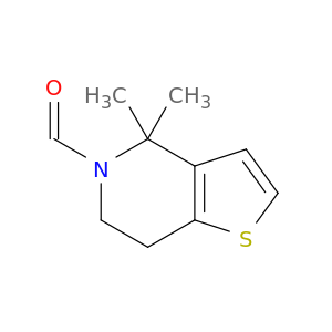 4,4-Dimethyl-6,7-dihydrothieno[3,2-c]pyridine-5(4H)-carbaldehyde