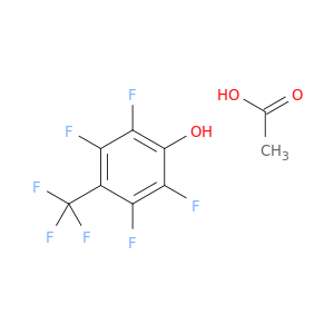 Phenol, 2,3,5,6-tetrafluoro-4-(trifluoromethyl)-, acetate
