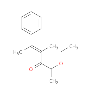 1,4-Hexadien-3-one, 2-ethoxy-4-methyl-5-phenyl-, (4E)-