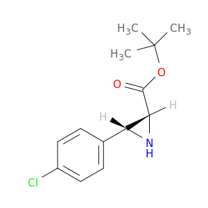 cis-tert-butyl 3-(4-chlorophenyl)aziridine-2-carboxylate
