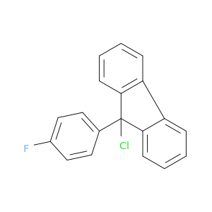 9H-Fluorene, 9-chloro-9-(4-fluorophenyl)-