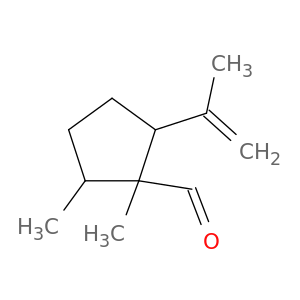 Cyclopentanecarboxaldehyde, 1,2-dimethyl-5-(1-methylethenyl)-