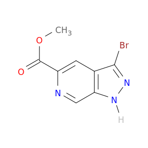 3-溴-1H-吡唑并[3,4-c]吡啶-5-羧酸甲酯