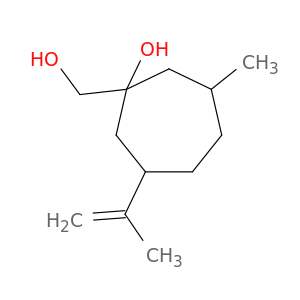 Cycloheptanemethanol, 1-hydroxy-3-methyl-6-(1-methylethenyl)-