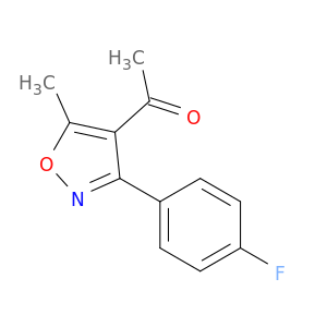 1-[3-(4-氟苯基)-5-甲基-4-异噁唑]乙酮