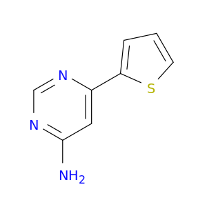 6-(thiophen-2-yl)pyrimidin-4-amine