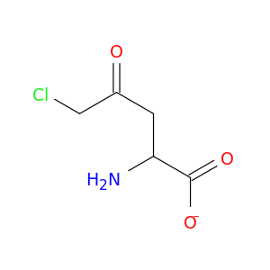 2-Amino-4-oxo-5-chloropentanoate