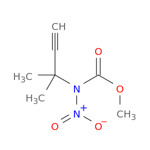 Carbamic acid, (1,1-dimethyl-2-propynyl)nitro-, methyl ester