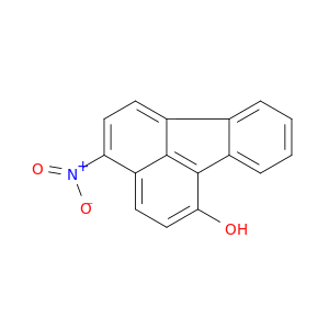 1-Fluoranthenol,4-nitro-
