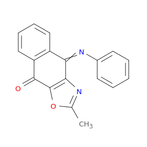 Naphth[2,3-d]oxazol-9(4H)-one,2-methyl-4-(phenylimino)-, (Z)- (9CI)