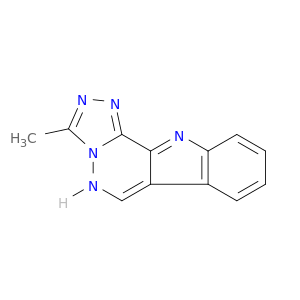 3-methyl-5h-[1,2,4]triazolo[4',3':2,3]pyridazino[4,5-b]indole