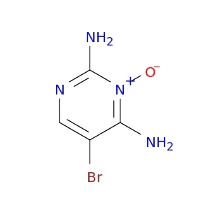 2,4-Pyrimidinediamine, 5-bromo-, 3-oxide