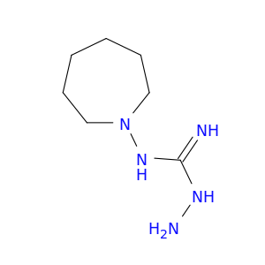 Hydrazinecarboximidamide, N-(hexahydro-1H-azepin-1-yl)-
