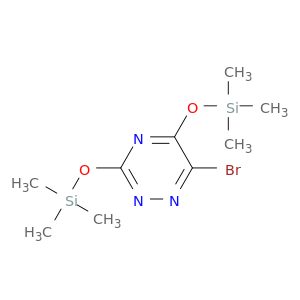 1,2,4-Triazine, 6-bromo-3,5-bis[(trimethylsilyl)oxy]-