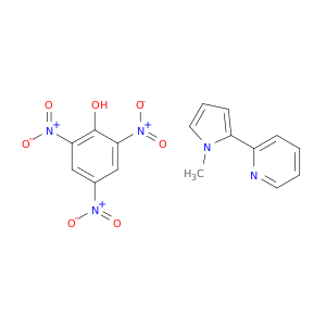 Pyridine, 2-(1-methyl-1H-pyrrol-2-yl)-, compd. with 2,4,6-trinitrophenol