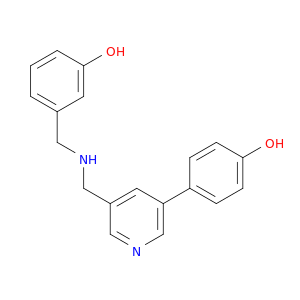 Phenol, 3-[[[5-(4-hydroxyphenyl)-3-pyridinyl]methylamino]methyl]-