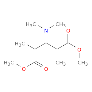 Pentanedioic acid, 3-(dimethylamino)-2,4-dimethyl-, dimethyl ester