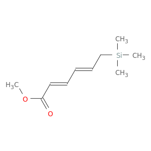 2,4-Hexadienoic acid, 6-(trimethylsilyl)-, methyl ester, (2E,4E)-