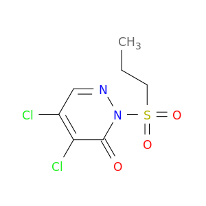 4,5-DICHLORO-2-PROPYLSULFONYL-PYRIDAZIN-3-ONE