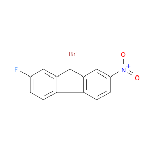 9H-Fluorene,9-bromo-2-fluoro-7-nitro-