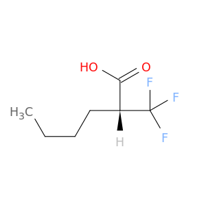 Hexanoic acid, 2-(trifluoromethyl)-, (R)-